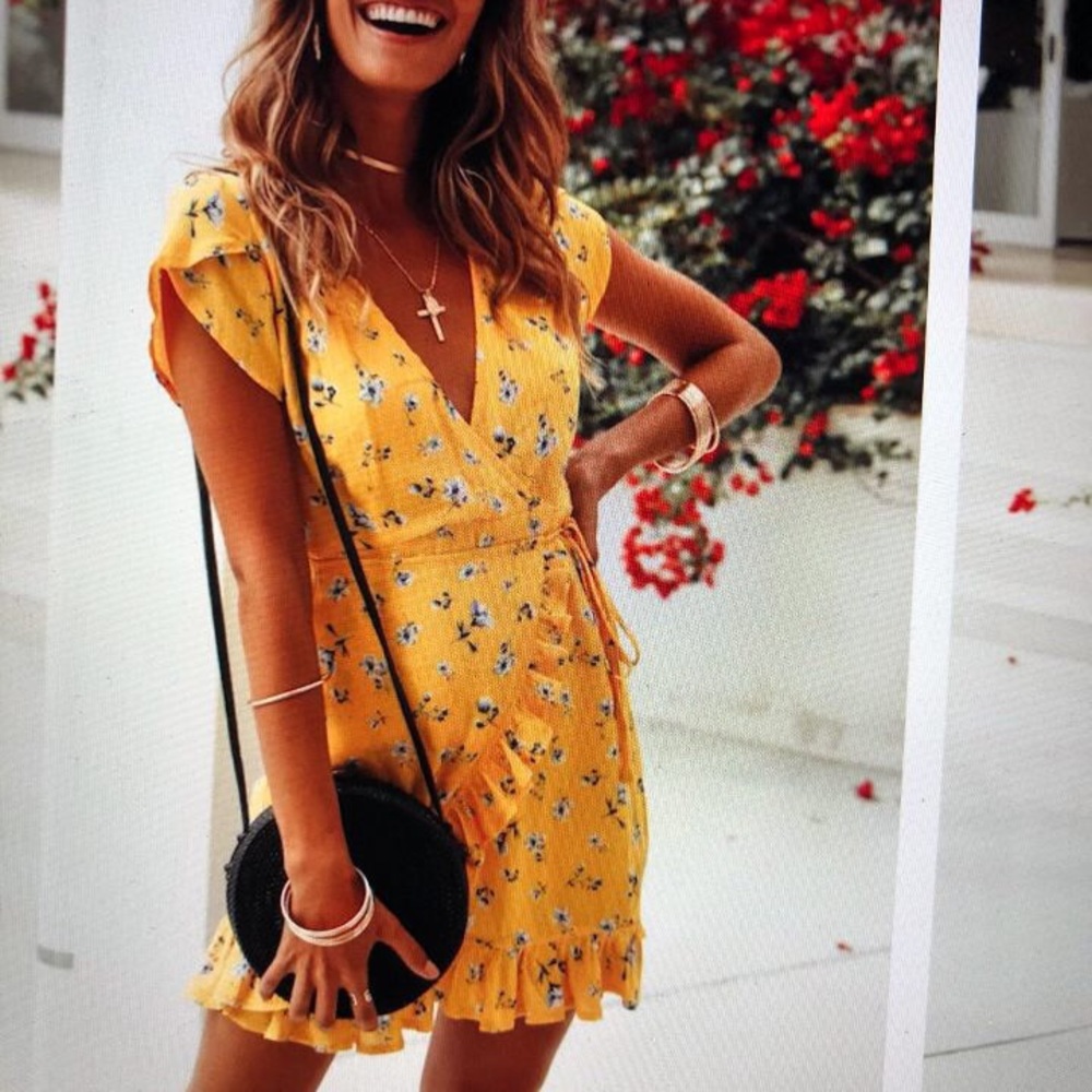 Hello Molly Yellow Dress